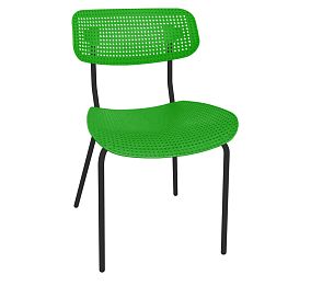 Стул SHT-S85М (зеленый ral6018/черный)