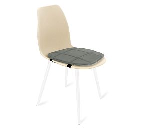 Стул SHT-ST29-CN4/S95-1 (бежевый/серый/белый муар)