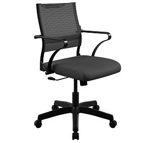 Кресло компьютерное WorkPro (Ворк Про) черный/черный