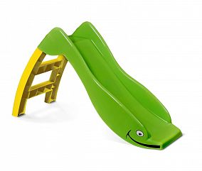 Игровая горка KIDS Дельфин 307 (зеленый/желтый)