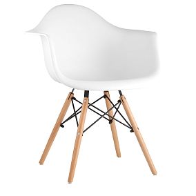 Стул Модерника DAW (в стиле Eames)  белый